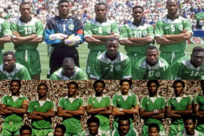 Former Super Eagles captain Sunday Oliseh backs the 1994 squad ahead of the 1980 team.