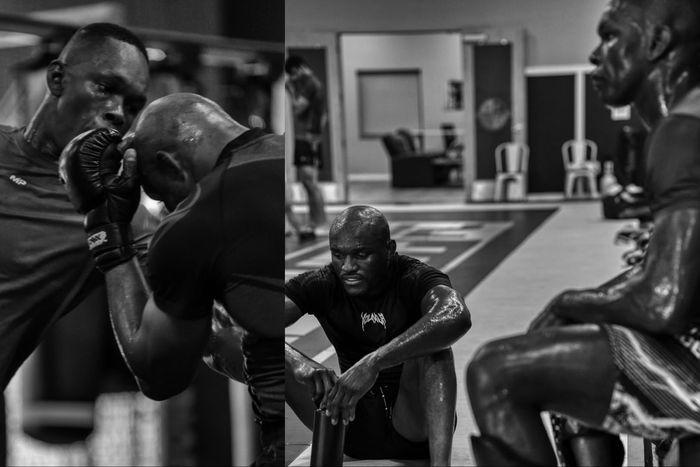 According to Kamaru Usman he shared true love with Israel Adesanya after a sparring session.