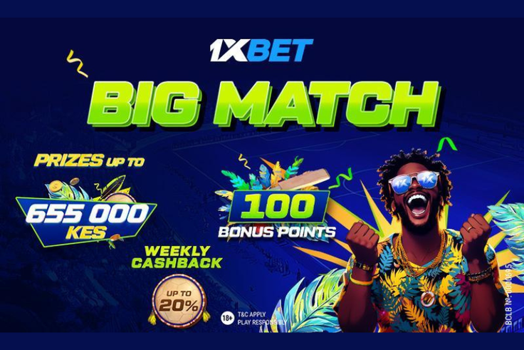 Big Match from 1xBet is your opportunity to get more vivid emotions!
