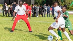 Harambee Stars. President Ruto. Kasarani Stadium. Talanta Stadium. Nyayo Stadium. Rising Stars.