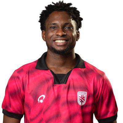 Clinton Lawani was the hero for Sporting.