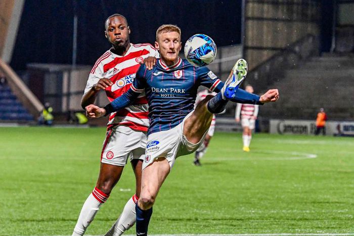 Liam Dick during an outing for Raith Rovers.