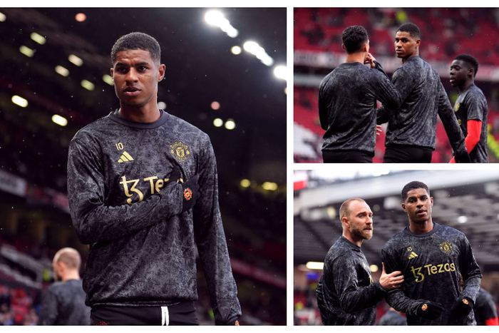 Marcus Rashford involved in angry confrontation