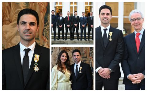 ‘I am both humbled and honoured’ - Arsenal manager Mikel Arteta receives prestigious Spanish award