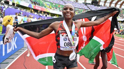 Hellen Obiri's management co-owned by Roger Federer hits billions of profit following quarterly review