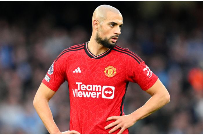 Sofyan Amrabat was one of Manchester United's best performers against Newcastle United.