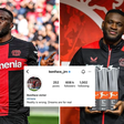 Victor Boniface has gained over 100,000 followers on Instagram since Bayer Leverkusen  sealed historic Bundesliga title