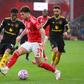 Manchester United vs Nottingham Forest in Premier League action
