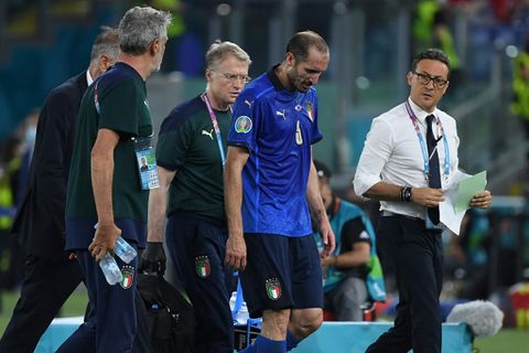 Chiellini says injury does not take shine off Italy success