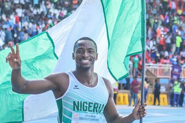 Seye Ogunlewe bolts to one of the fastest times in Nigeria