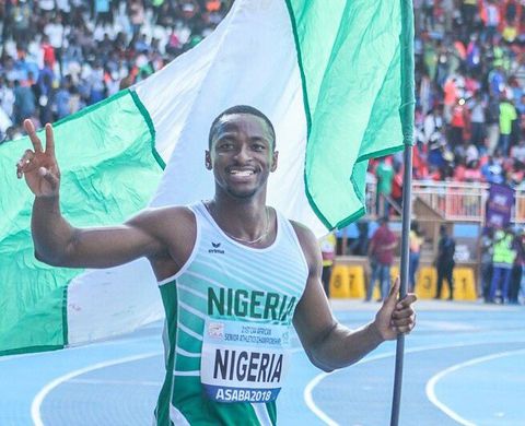 Video: Seye Ogunlewe blazes back to Nigeria's league of top sprinters with 10.04s