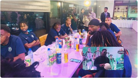 Mr Macaroni, Iyabo Ojo in attendance as Nigerian Breweries host Super Eagles stars to dinner ahead of Sierra Leone clash