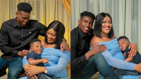 Taiwo Awoniyi: Super Eagles star and wife declare love forever