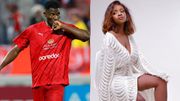 Michael Olunga sets football aside to sing praises of his long-time girlfriend