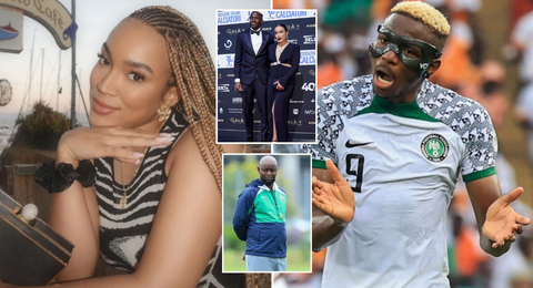 ‘REST and Move On’ — Osimhen’s ‘Oyinbo’ girlfriend lashes out at his critics after IG rant against Finidi