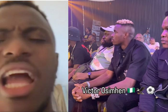 Super Eagles of Nigeria star Victor Osimhen turns to MMA Ako Show after Finidi George explosion.