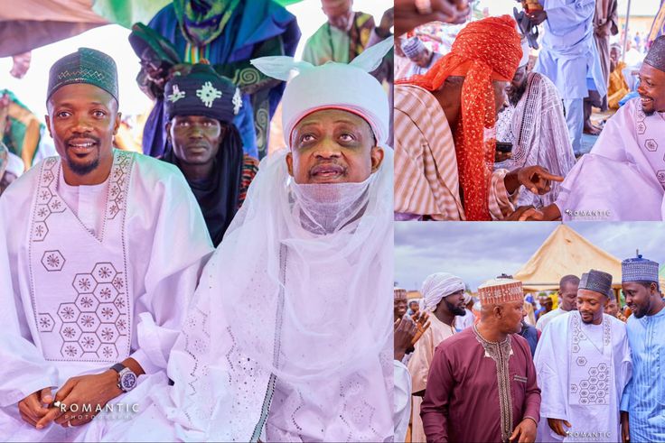 See how Super Eagles of Nigeria captain Ahmed Musa celebrated Id el Kabir in style.