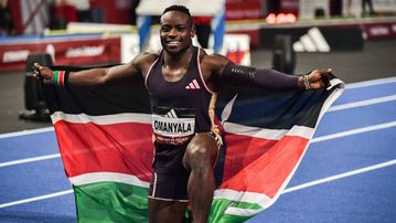 Ferdinand Omanyala offers recipe for success to upcoming sprinters