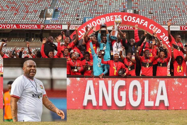 Angola Send Strong CHAN 2024 Warning to Harambee Stars as They Thrash South Africa to Win COSAFA Cup
