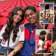 Lamine Yamal, 18, goes public with girlfriend Inés García, 21, at World Cup following quiet debut