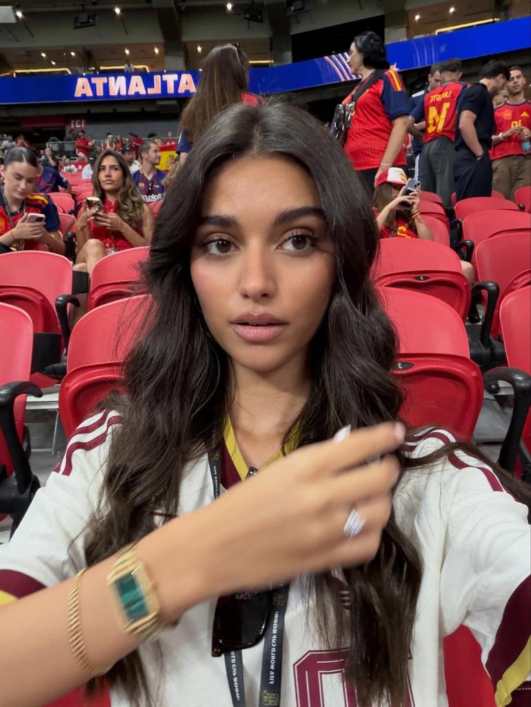 Lamine Yamal's girlfriend Ines Garcia