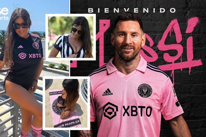 Lionel Messi welcomed by World's most beautiful referee Claudia Romani