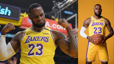 Lakers' LeBron James moves on from No. 23 jersey, changes back to No. 6 