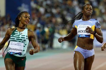 Shericka Jackson delays season's debut against Sha'Carri Richardson, withdraws from Suzhou Diamond League