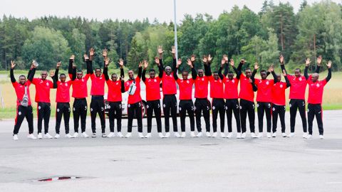 Olunga delighted as MOFA Academy arrive in Sweden ahead of Youth World Cup