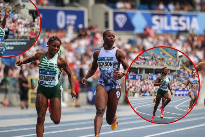 Sha'Carri Richardson chases doen Shericka Jackson to win Silesia Diamond League