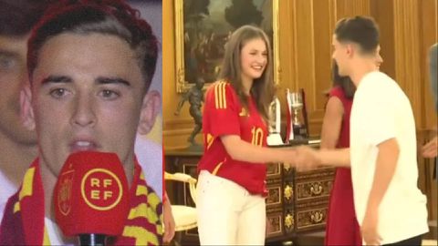 Gavi and Princess Leonor: Romance rumors fly as Barcelona star celebrates Euro 2024 win with Spain royalty