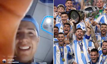 Lionel Messi's Argentina teammate in trouble for posting racist video after Copa America win