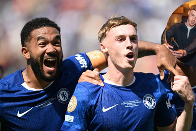 Cole Plamer receives grand welcome in St. Kitts and Nevis. (Photo Courtesy)