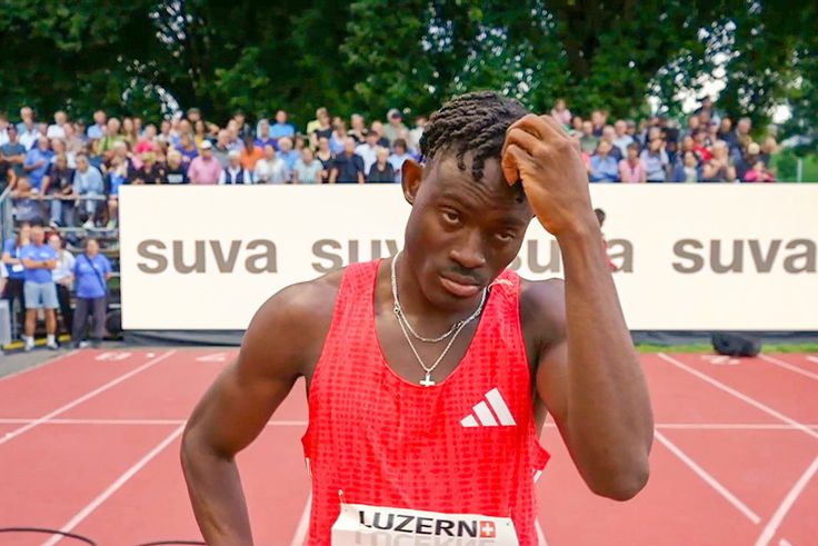 Israel Okon wins first national title in thrilling 100m final at Nigerian Championships