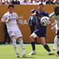Real Madrid defender Fran Garcia (20), Paris Saint-Germain midfielder Fabian Ruiz (8), and Real Madrid defender Antonio Rudiger East Rutherford Copyright: xJessxStilesx