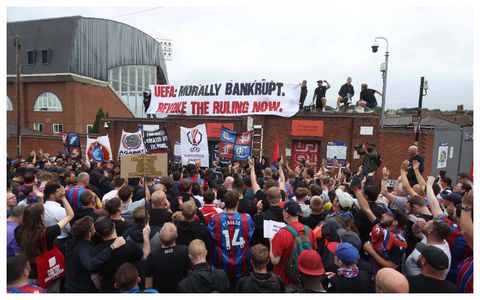 Major London Protest Against UEFA: Crystal Palace Fans Demand Their Europa League Place