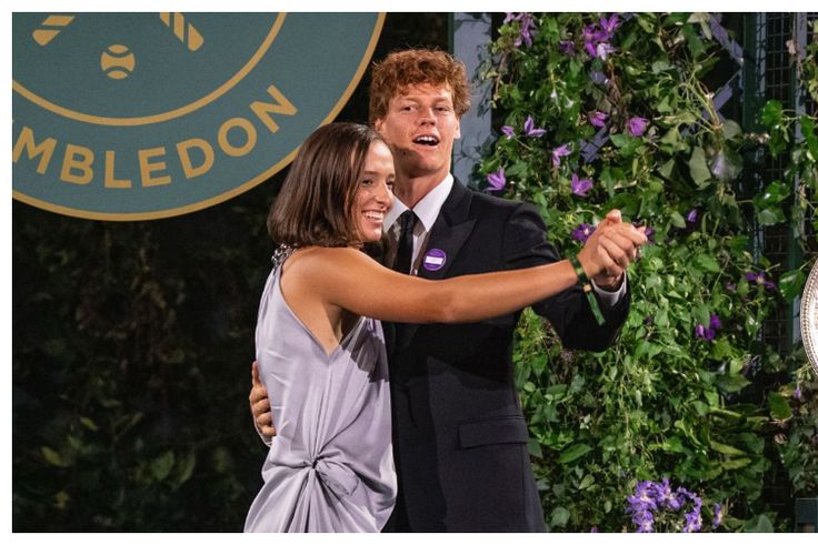 Jannik Sinner and Iga Swiatek