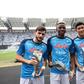 pre-match awards ceremony of the 3 MVPs group photo Kim Min Jae (Best Defender), Victor Osimhen (Best Forward ), and Khvicha Kvaratskhelia (Best Overall ) Copyright: xAlessandroxGarofal