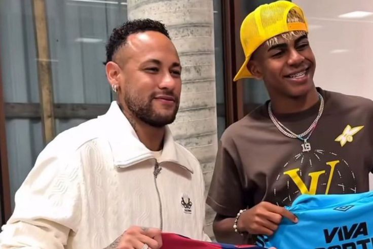 Neymar and Lamine Yamal | Sempre Barca