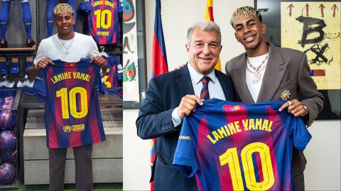 Lamine Yamal follows in Messi's Footsteps as Barcelona's New Number 10