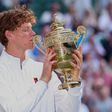 Jannik Sinner with cup, trophy, award ceremony, presentation, final, final, men s singles, men s singles tennis Wimbledon || Image credit: Imago