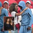 Noni Madueke comforted by girlfriend Nadia Windt after World Cup semifinal snub