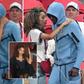 Noni Madueke comforted by girlfriend Nadia Windt after World Cup semifinal snub