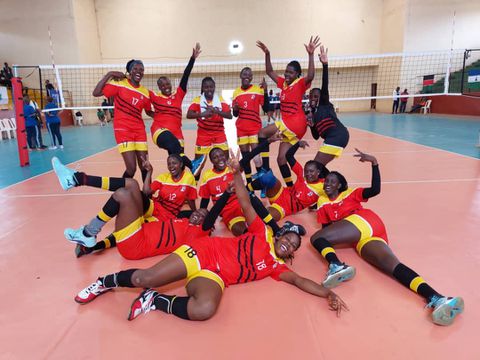 Uganda Volleyball Lady Cranes finish eighth at African Championship