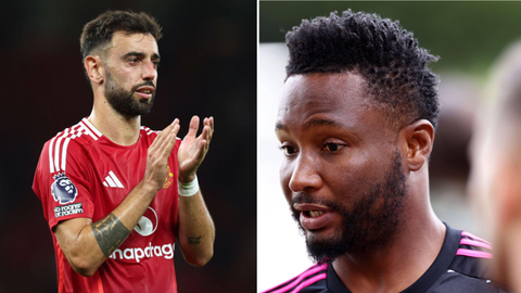 Bruno Fernandes is not world class, he shouldn't be captain — John Mikel Obi