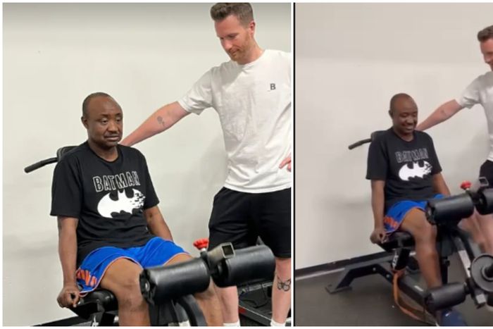 Tijani Babangida spotted in Holland.