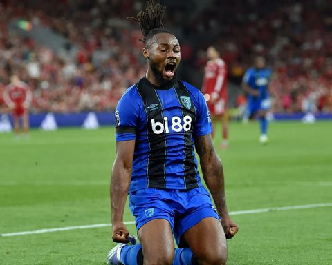 Semenyo was on fire for Bournemouth vs Liverpool. (Photo Credit: Premier League.)