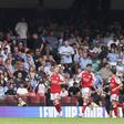 Arsenal players celebrating after scoring || Imago