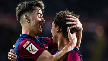 Five-star Barcelona romp Real Betis to top LALIGA