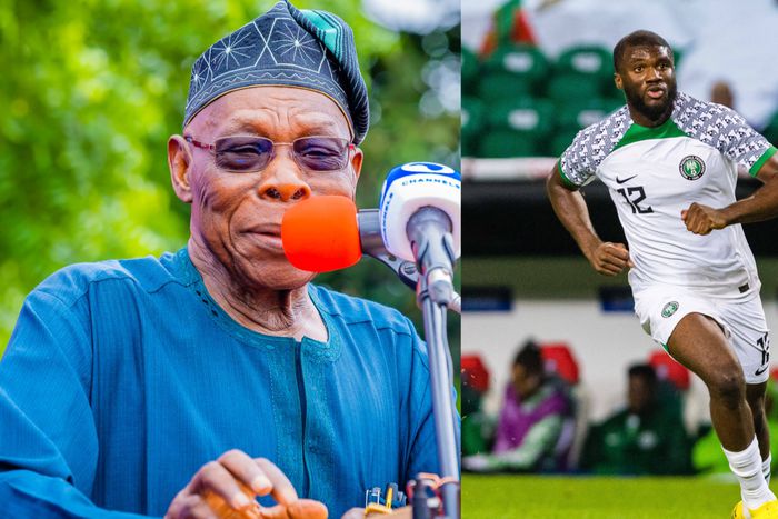 The video of Obasanjo scolding the Monarchs went viral and drew the attention of Moffi. - Image Credit - Imago and Seyi Makinde